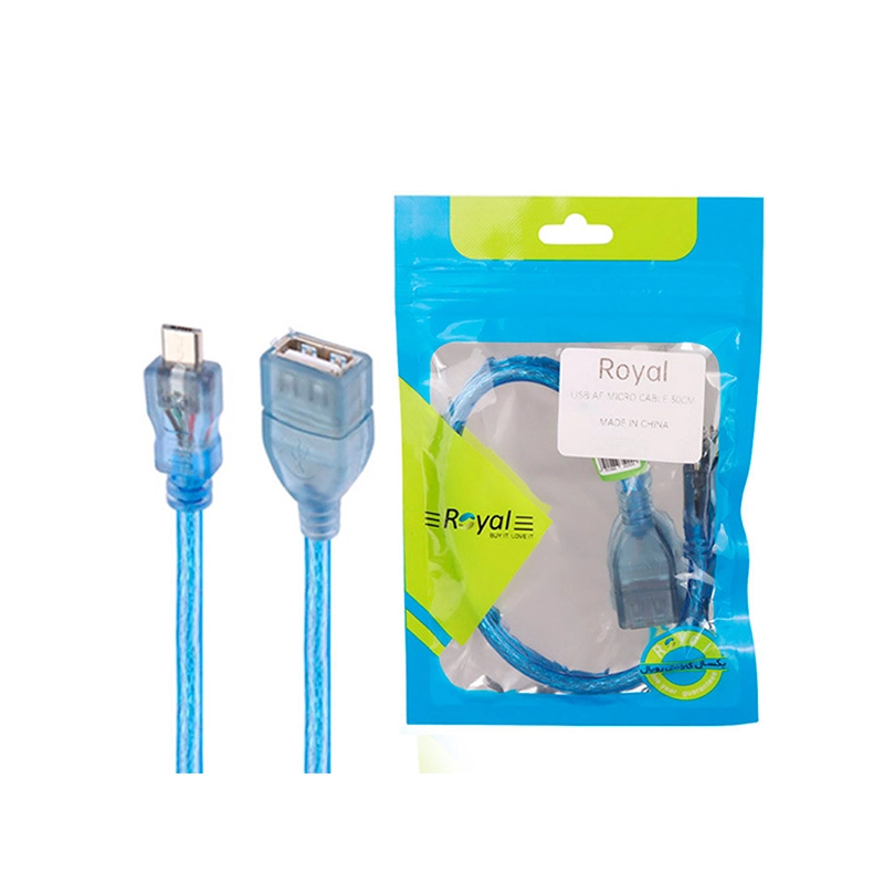 کابل تبدیل Royal OTG USB To MicroUSB
