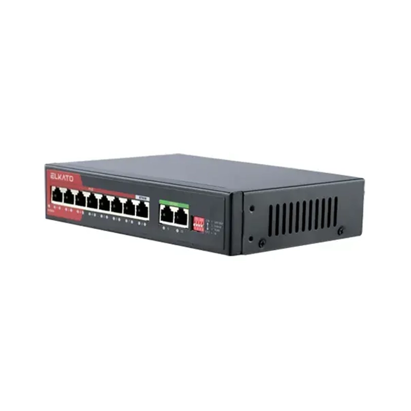 سوئیچ شبکه 8 پورت POE مدل EL-1SB0820BP-120W