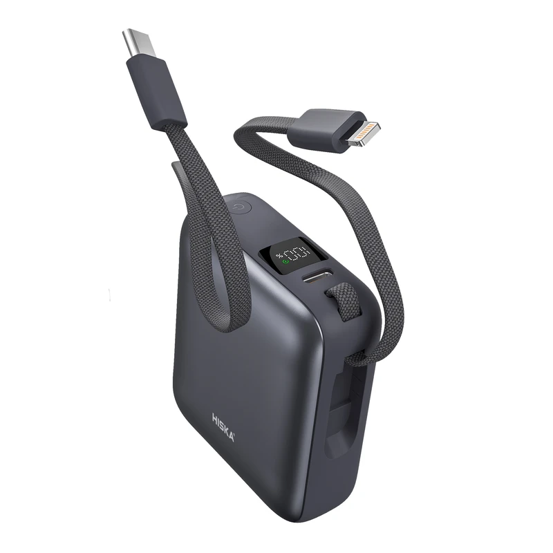 پاور بانک 22.5 وات هیسکا مدل HP-131PD ظرفیت 10000 میلی آمپر ساعت