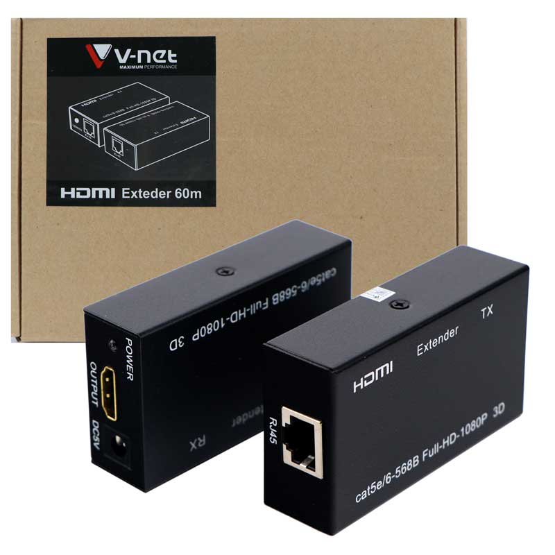 اکستندر VGA وی نت طول 60 متر ( 12 ماهه شبکه البرز )