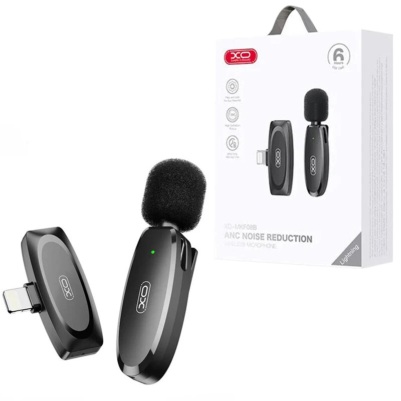 میکروفون یقه ای بی سیم ایکس او XO-MKF08B Lightning